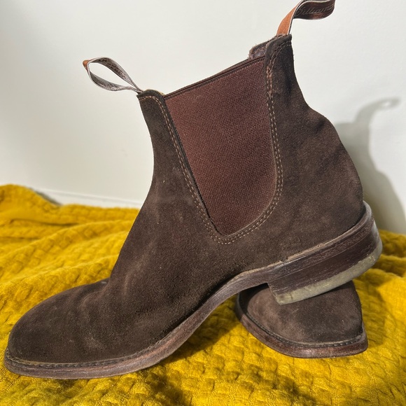 RM Williams Suede Chelsea Boots Size 8.5USA 7.5UK size - Picture 3 of 5